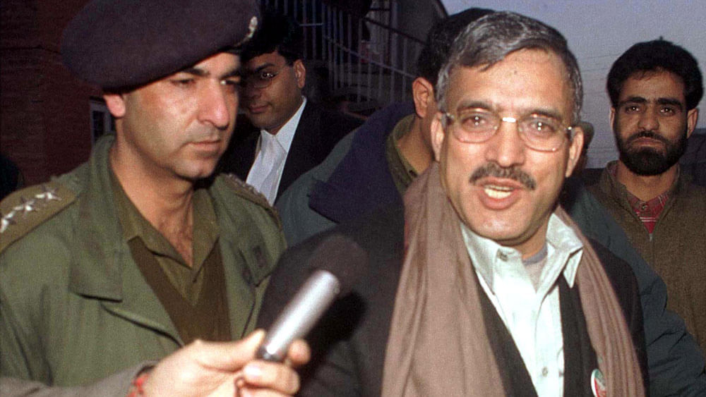 File photo of Hashim Qureshi, a Kashmiri separatist who had hijacked an Indian Airlines plane in 2001. (Photo: Reuters)