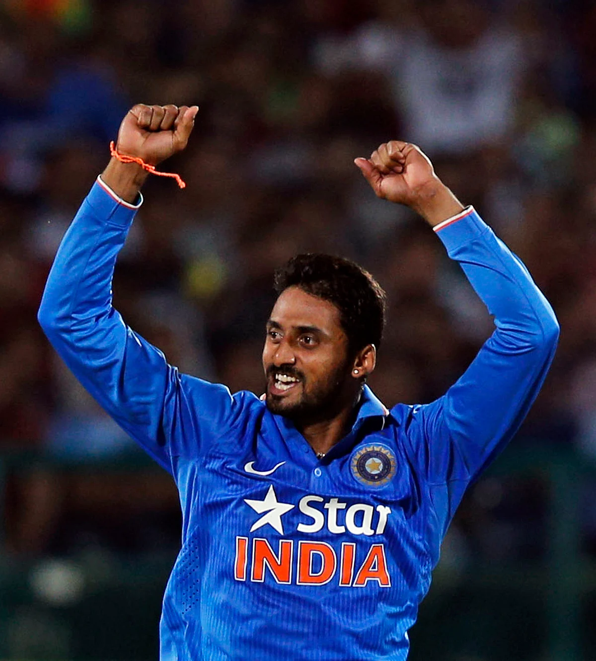 S Aravind made his debut for India on 2nd October in a T20 game vs SA. (Photo: AP)