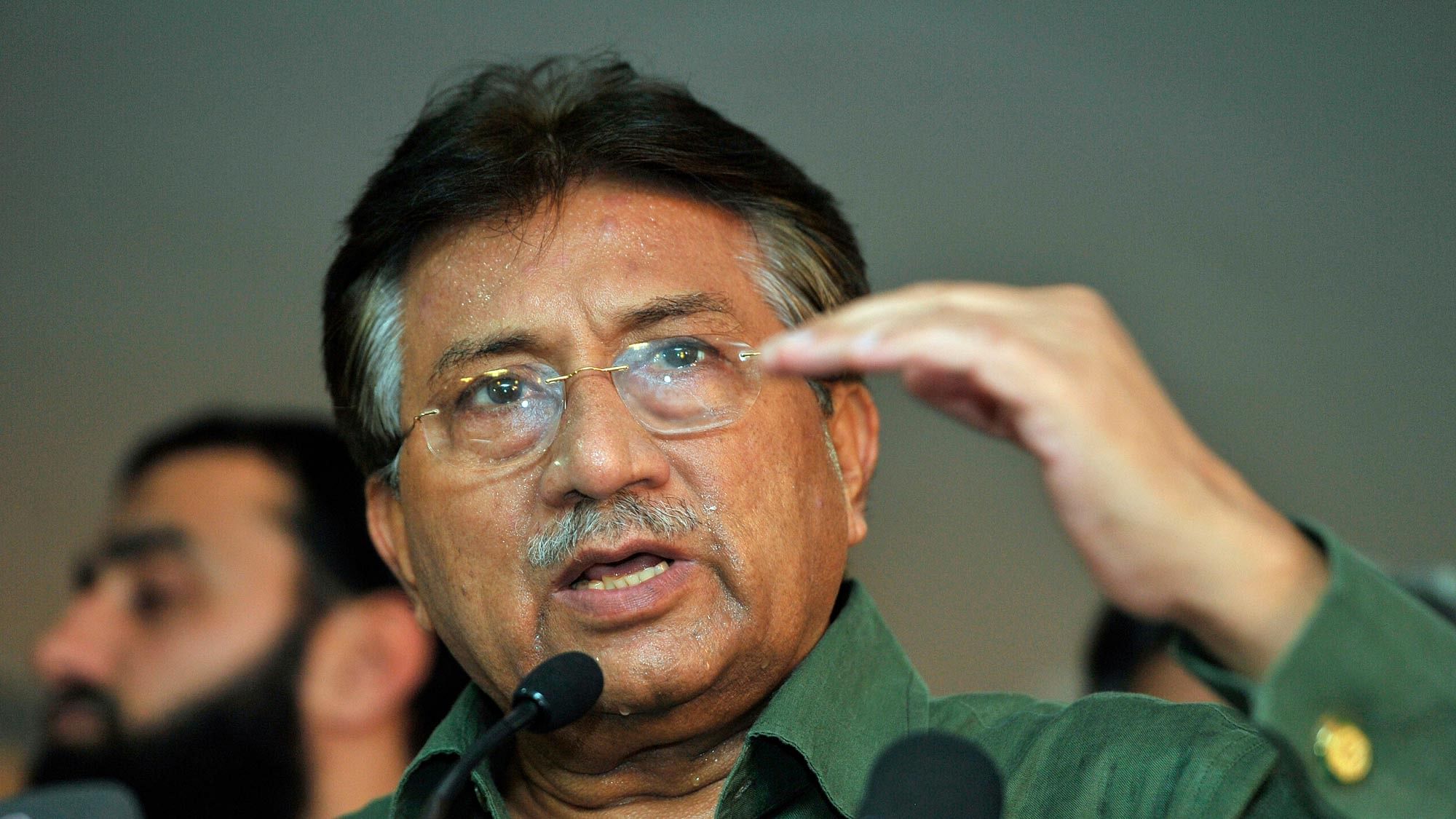 Former Pakistan President Pervez Musharraf. 