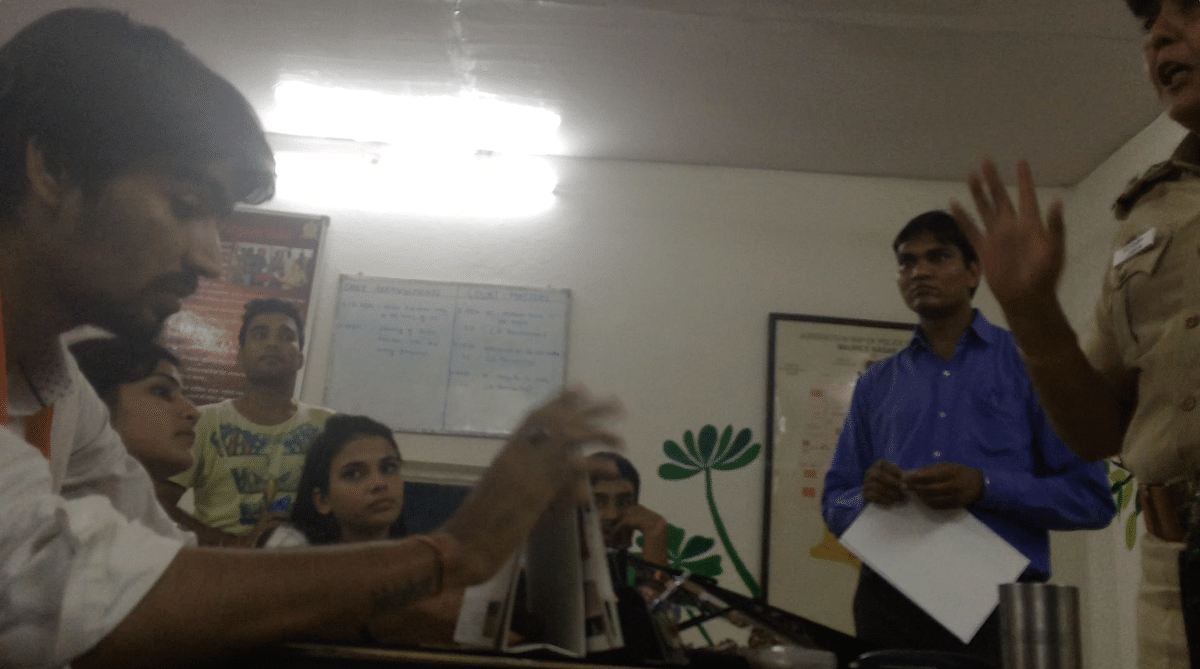 We went out to ask DU students questions about sexual consent for #MakeOutInIndia and ended up in a police station. 