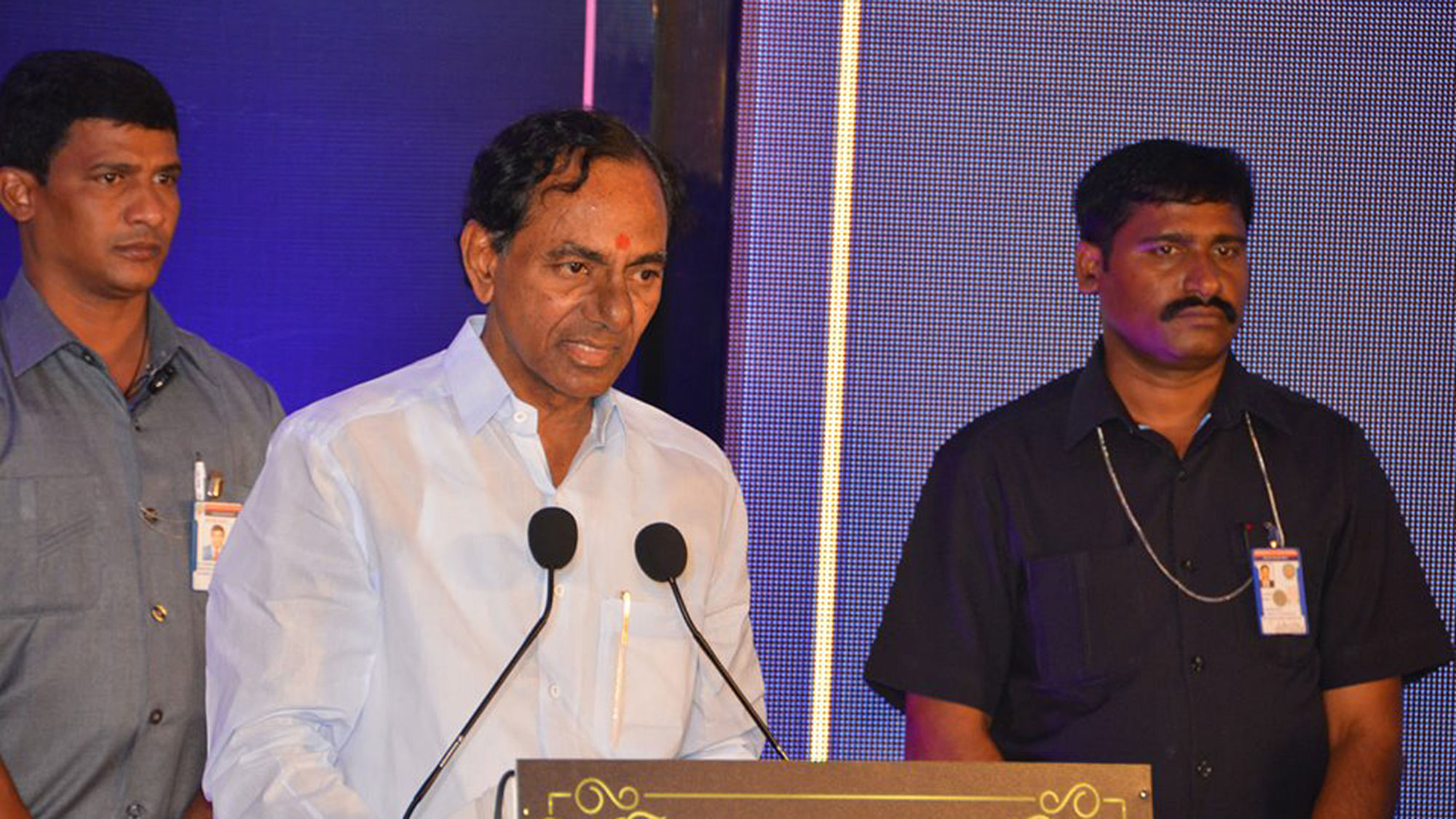File photo of Telangana Chief Minister KCR.&nbsp;