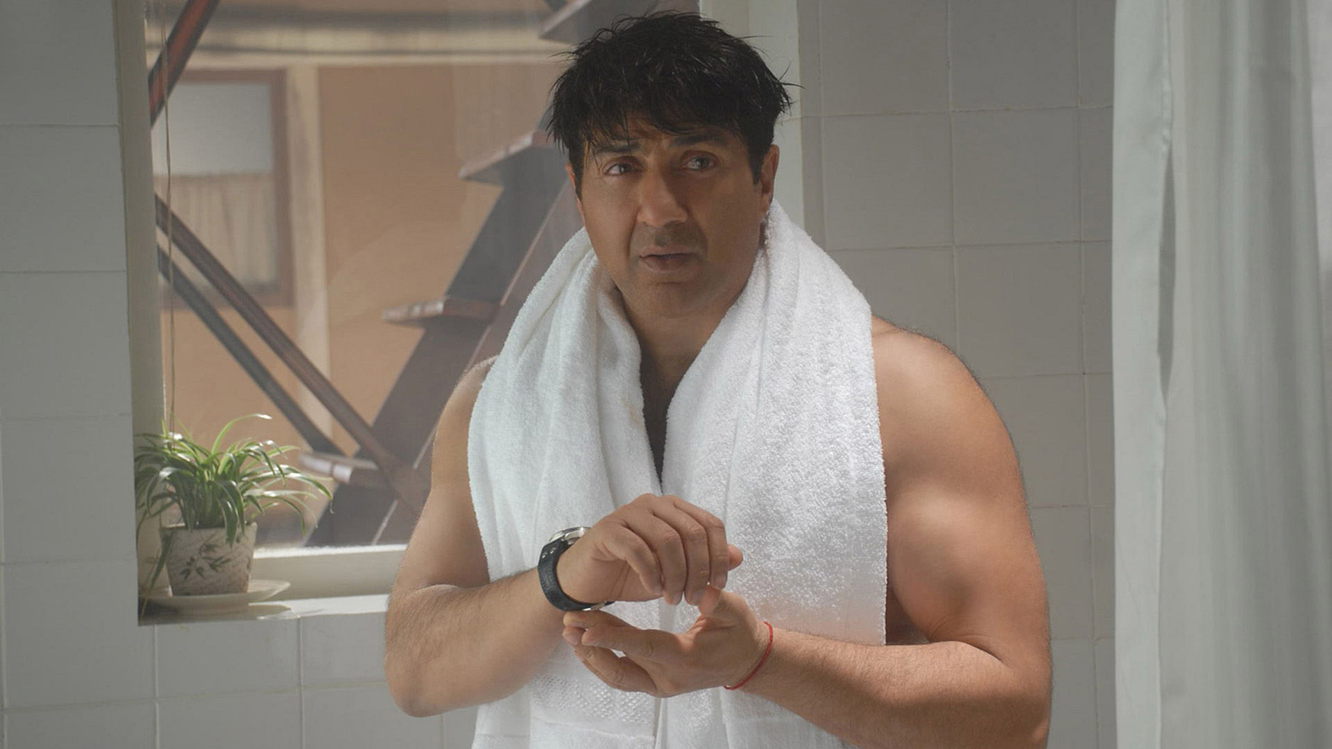Sunny Deol in a scene from his last release <i>I Love NY </i>