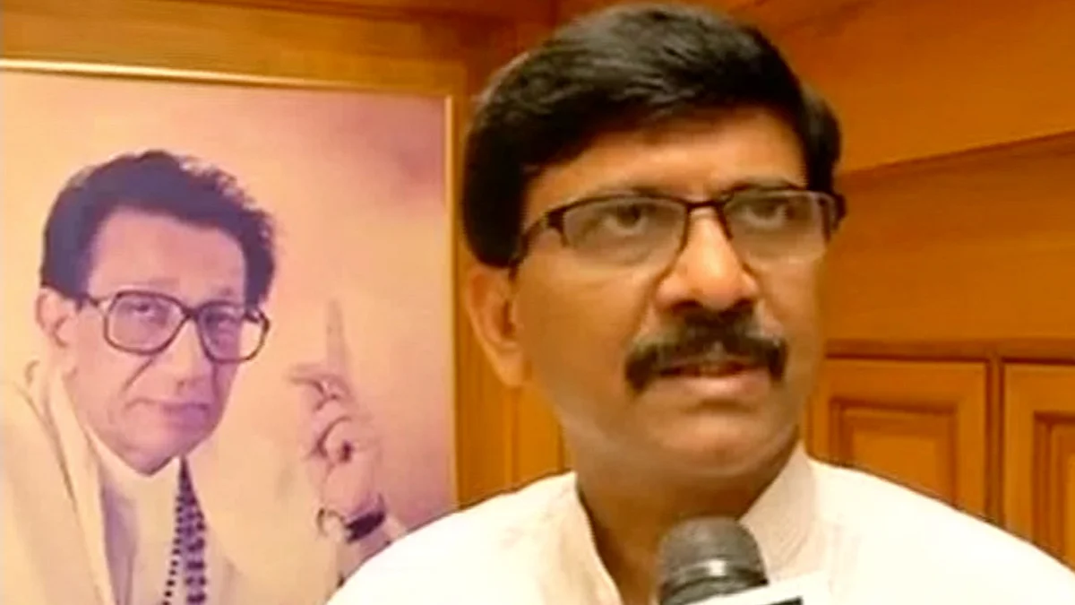 Member of Parliament from Shiv Sena, Sanjay Raut. 