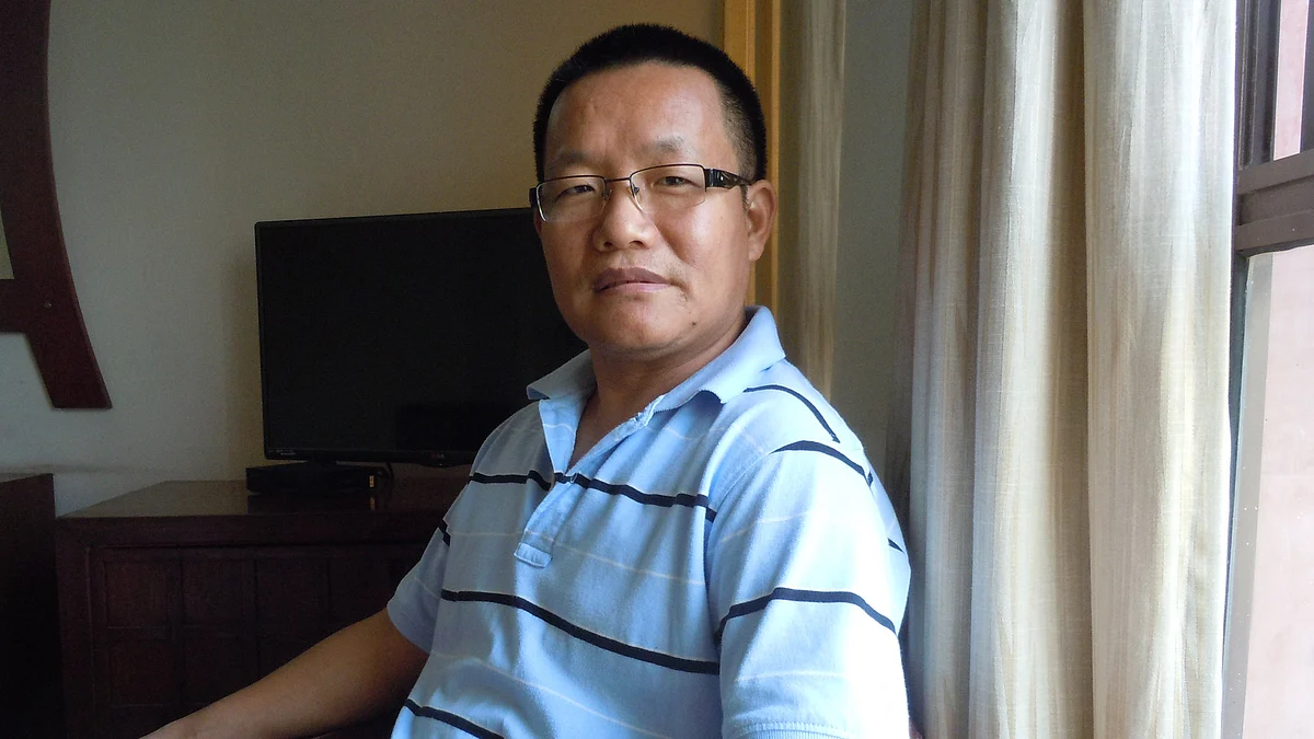 Noni Bath, Political Science Department head, Rajiv Gandhi University, Itanagar. (Photo: Maitreyee Handique)