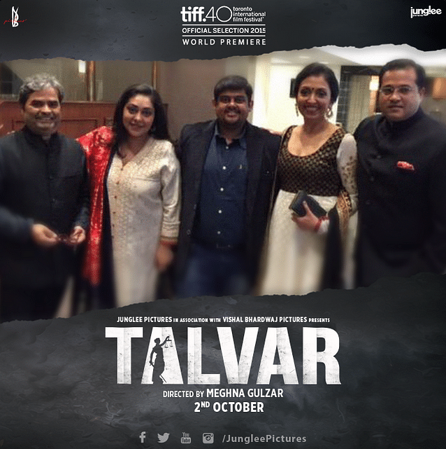 Director Meghna Gulzar talks about her experience of making Talvar, a film based on the Aarushi Talwar murder case