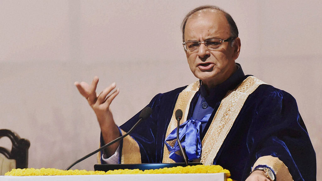 Finance Minister Arun Jaitley was involved in a heated debate over the NJAC with senior jurists. (Photo: PTI)