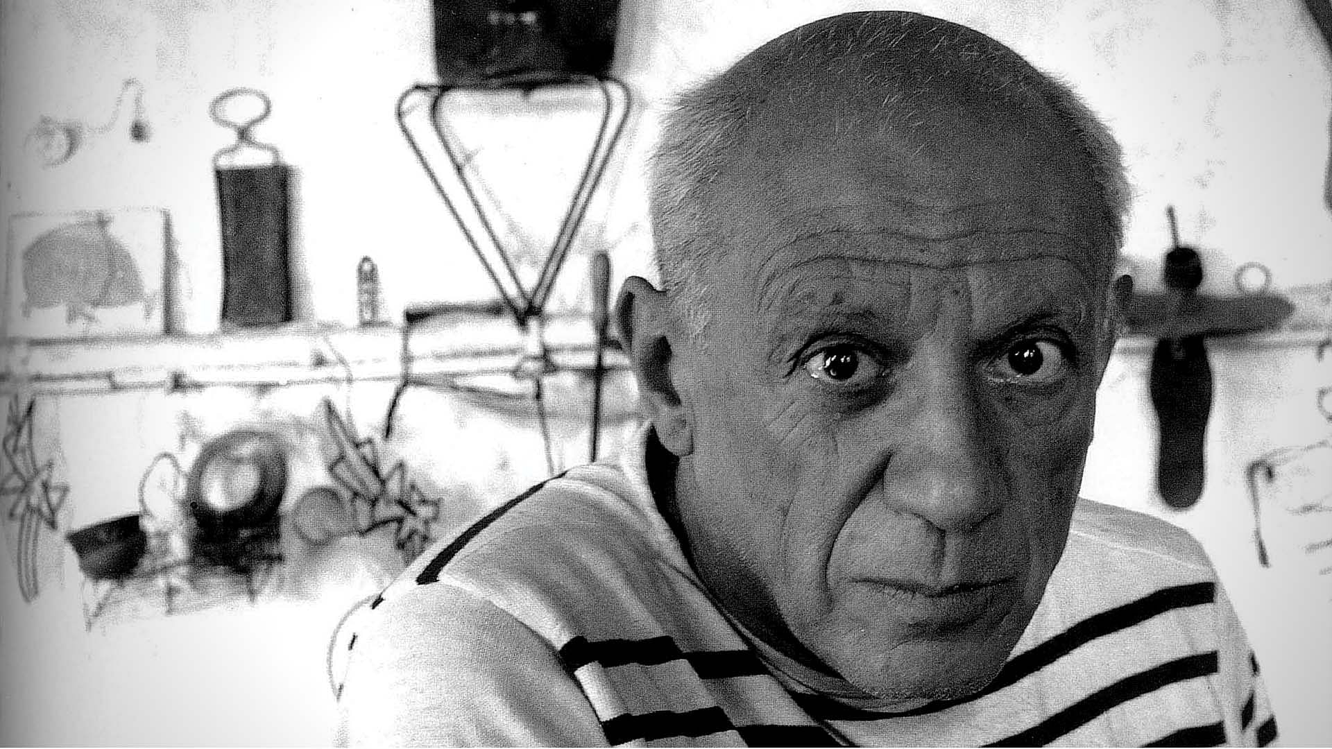 Pablo Picasso. (Photo Courtesy: <a href="http://thedepartmentofnews.com/dads-of-all-descriptions/pablo-picasso-1952/">The Department of News</a>) 