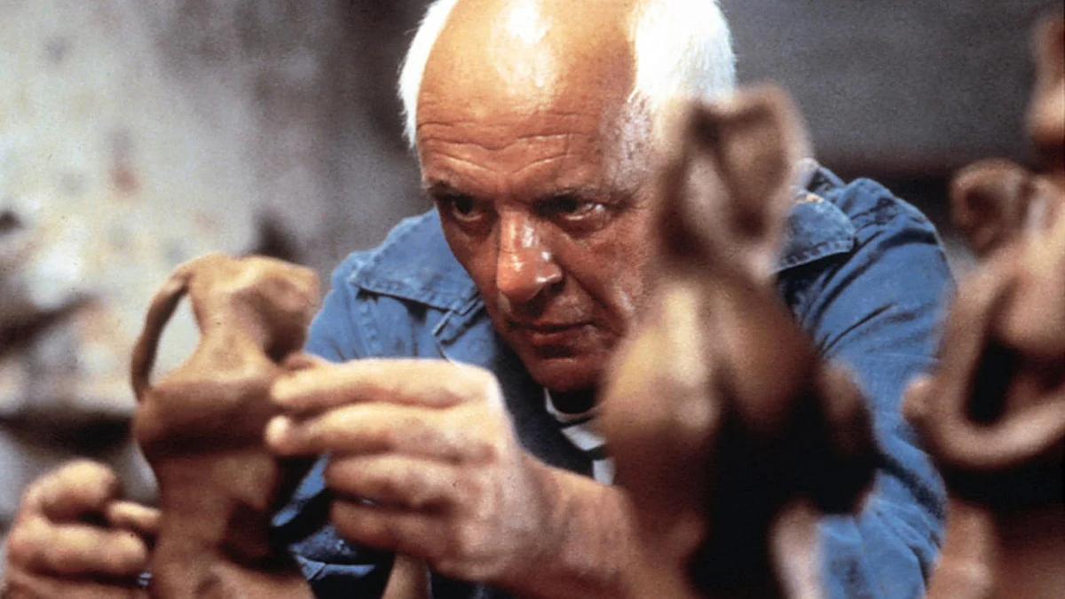 A still from the movie Surviving Picasso. 