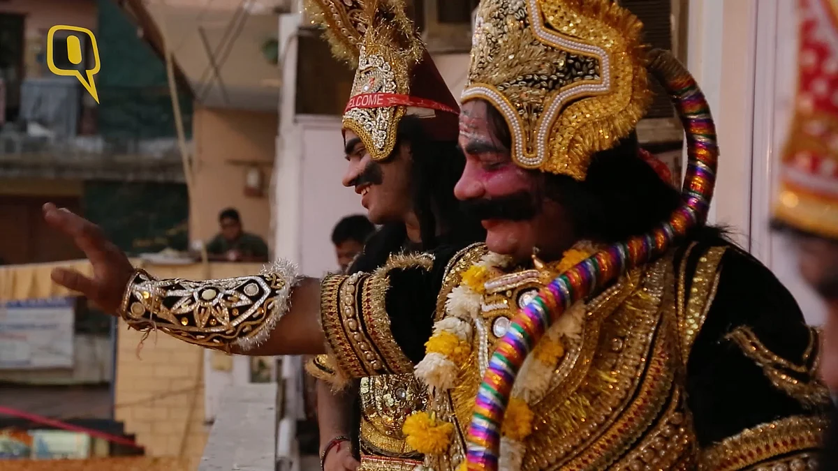 This Ravana Oozes Swag Both On and Off the Stage