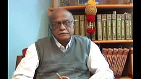 Deceased Kannada scholar MM Kalburgi. (Photo: The News Minute)