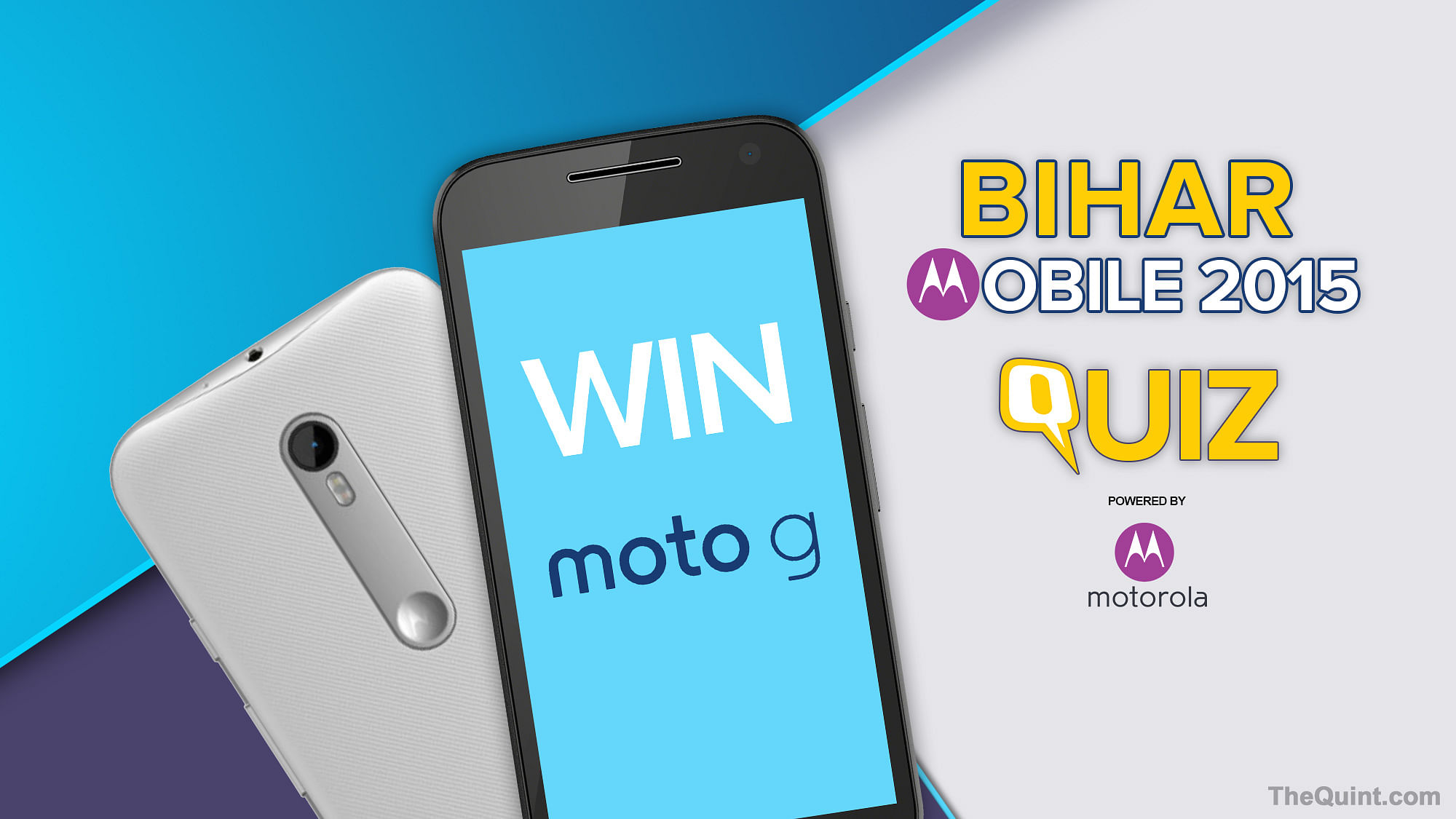 Here’s a chance to win a moto g smartphone, all you have to do is answer these questions. (Photo: iStockphoto)