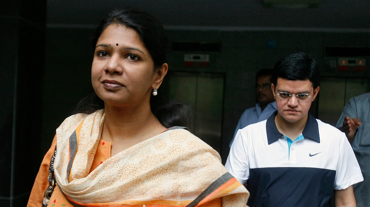 DMK leader Kanimozhi.