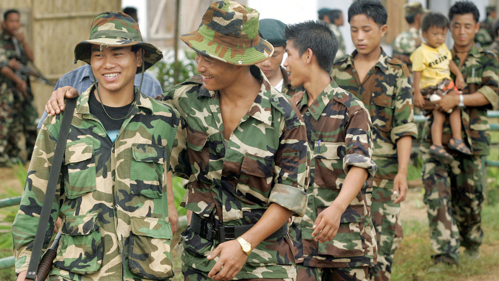 File picture of Naga rebels. (Photo: Reuters)