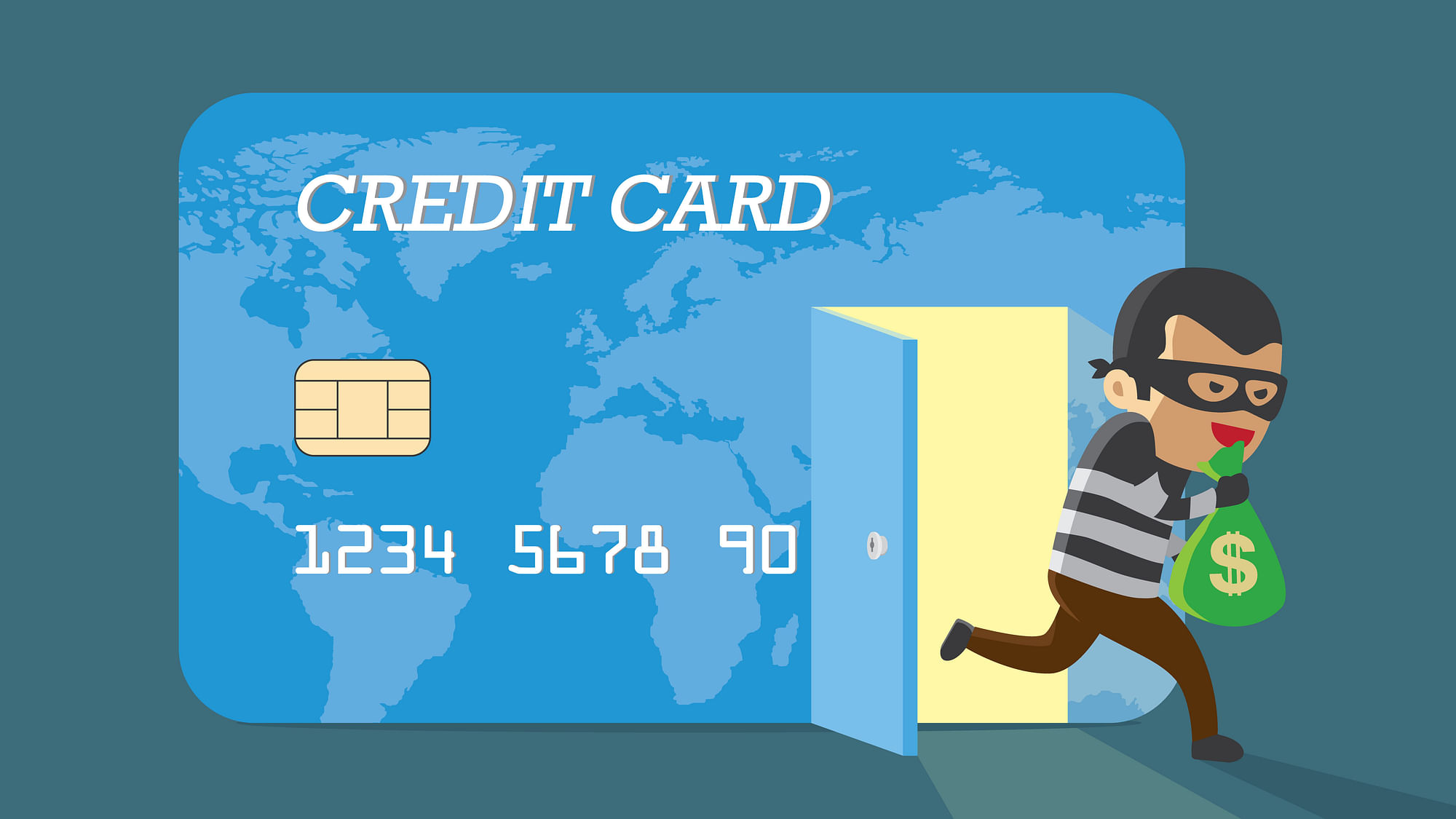 About 580 unissued credit cards were issued to facilitate 1730 transactions. (Illustration: iStock)
