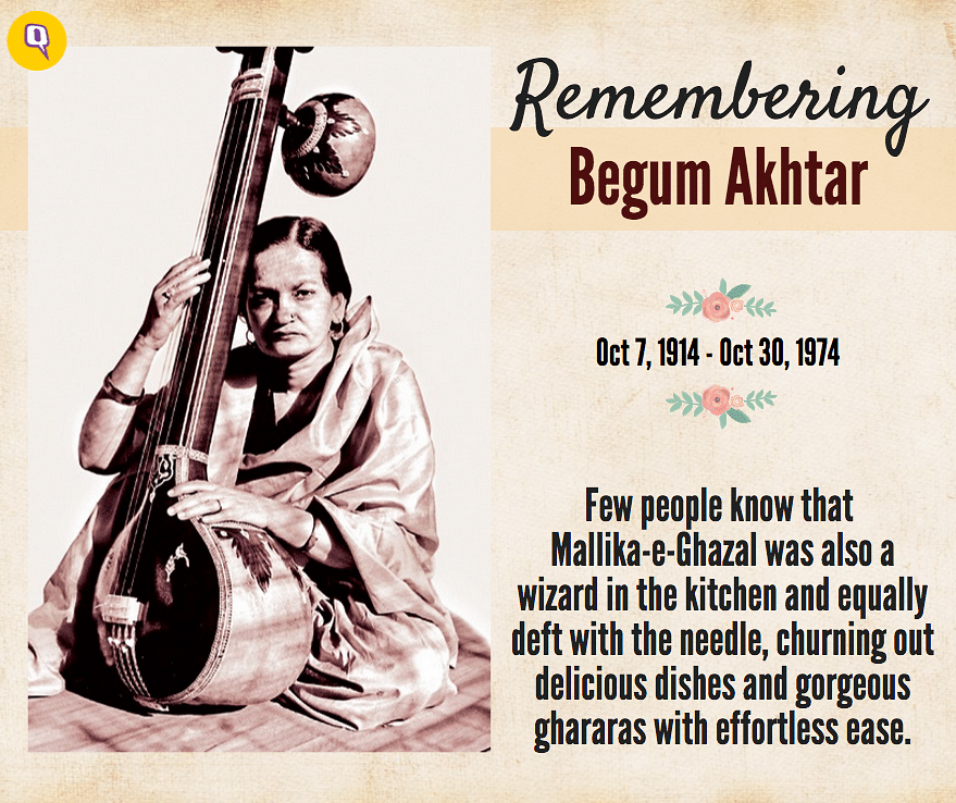 Anusha Mani, an emerging playback singer, gives a melodious tribute to Begum Akhtar, on her birth anniversary. 