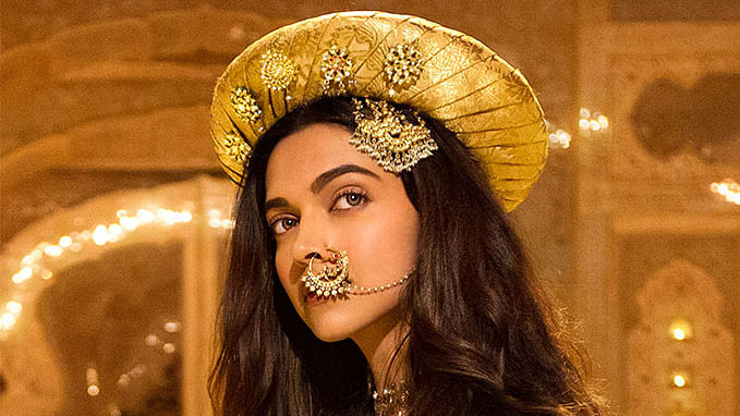 The golden girl: Deepika Padukone (Photo Courtesy: <a href="https://www.facebook.com/bajiraomastani?fref=ts">Bajirao Mastani/facebook</a>)