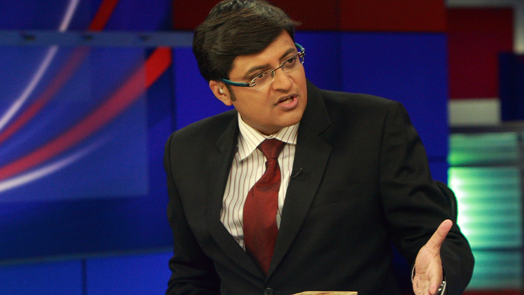 The test broadcasts of Goswami’s Republic reportedly carry the catchphrase ‘We are your voice’. (Photo Courtesy: <a href="http://www.youthkiawaaz.com/2016/03/arnab-goswami-is-good-for-indian-journalism/">youthkiawaaz.com</a>)