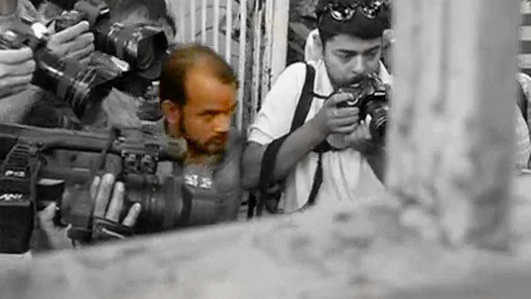 The ink-thrower. (Photo: ANI screengrab)
