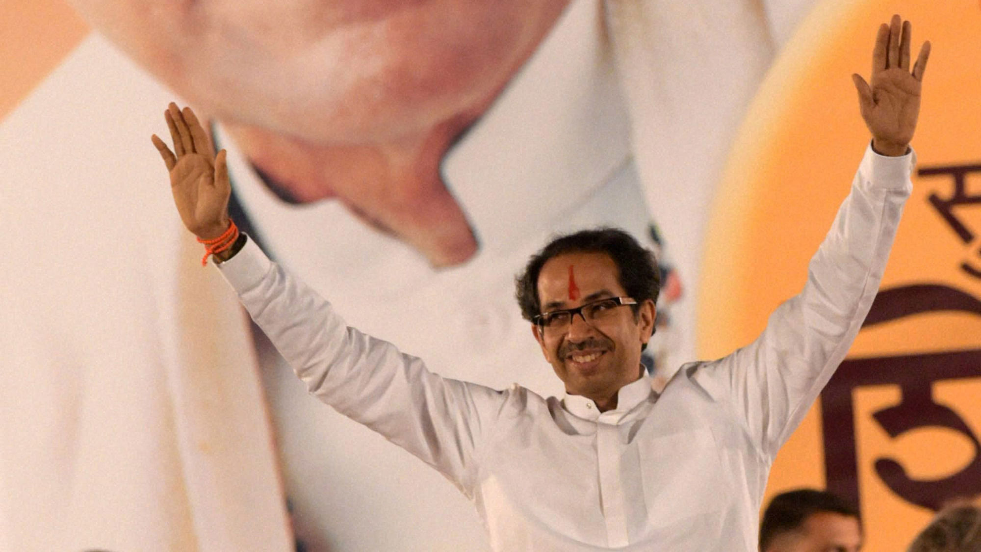 Shiv Sena President Uddhav Thackeray.
