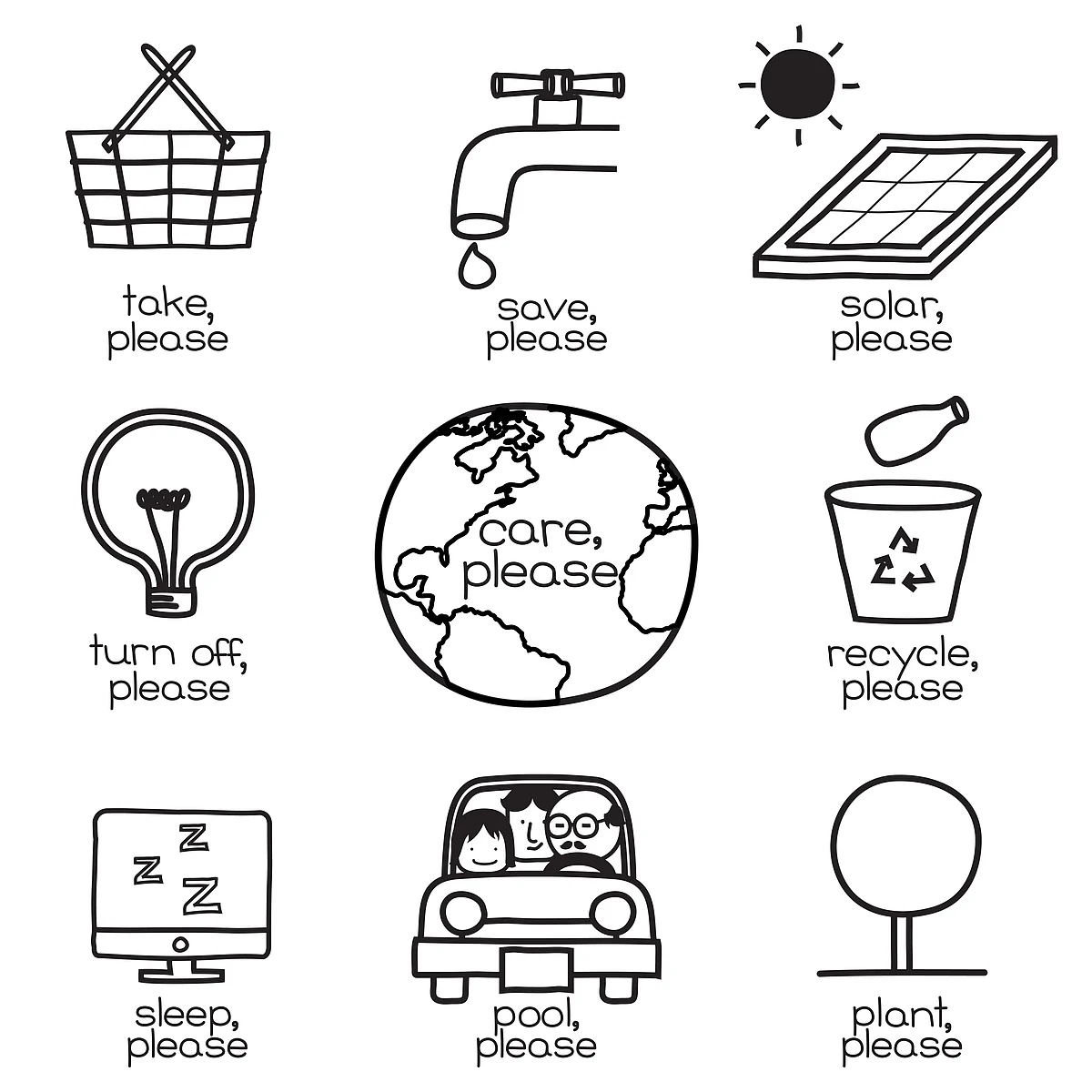 An illustration with a list of things we need to start doing now. (Photo: iStockphoto)