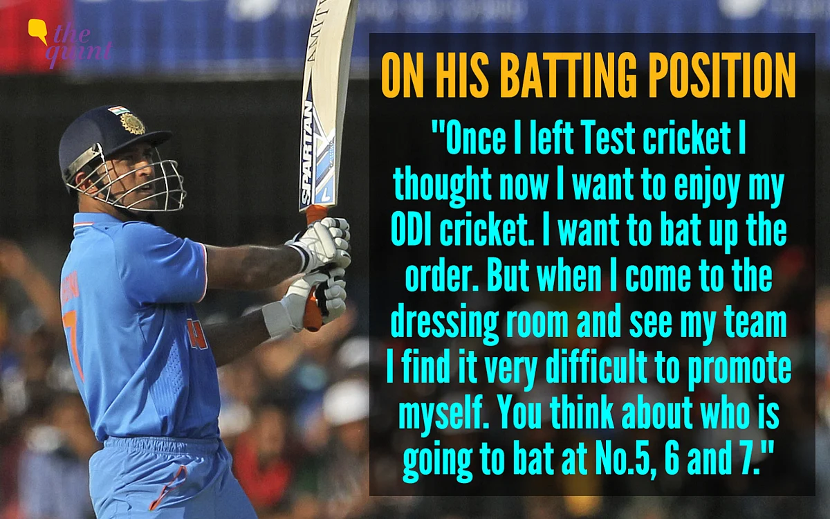 I Am MS Dhoni and I Don’t Care; Welcoming Back Captain Courageous!