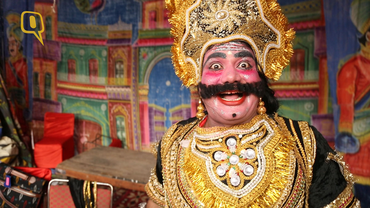 This Ravana Oozes Swag Both On and Off the Stage