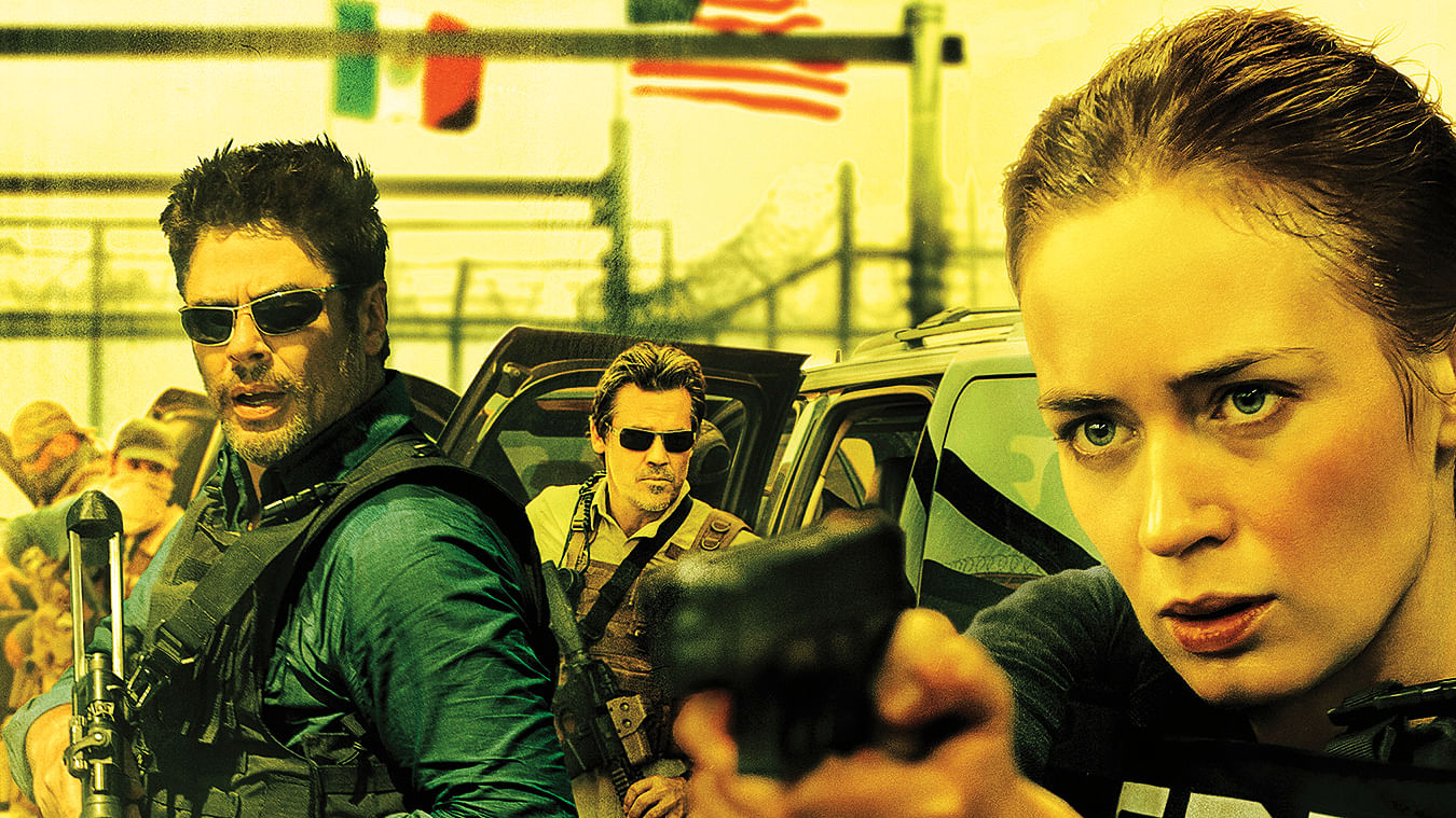 A poster of <i>Sicario</i>