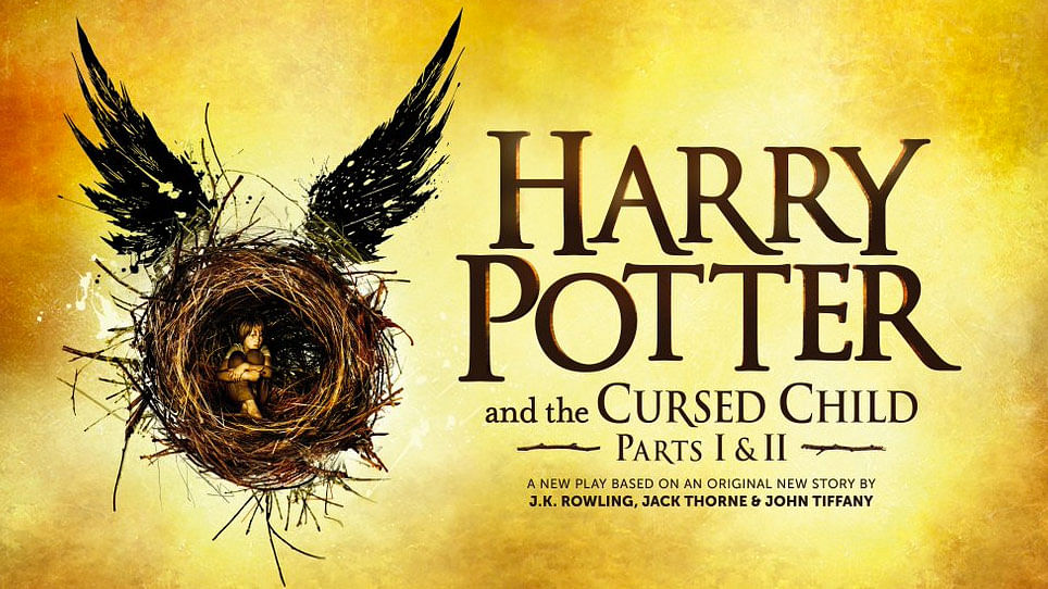The newly released artwork of <i>Harry Potter and the Cursed Child</i>. (Photo: <a href="https://twitter.com/pottermore/status/657271399367757826">Pottermore/Twitter</a>)