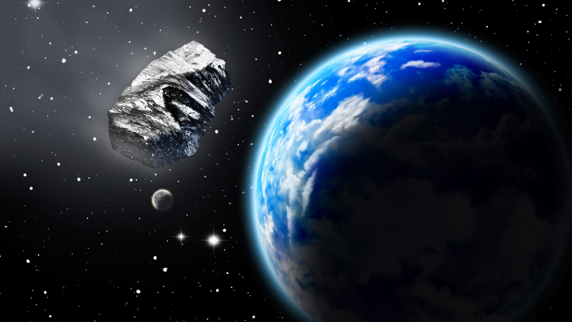 Representational image of an asteroid. (Photo: iStockphoto)