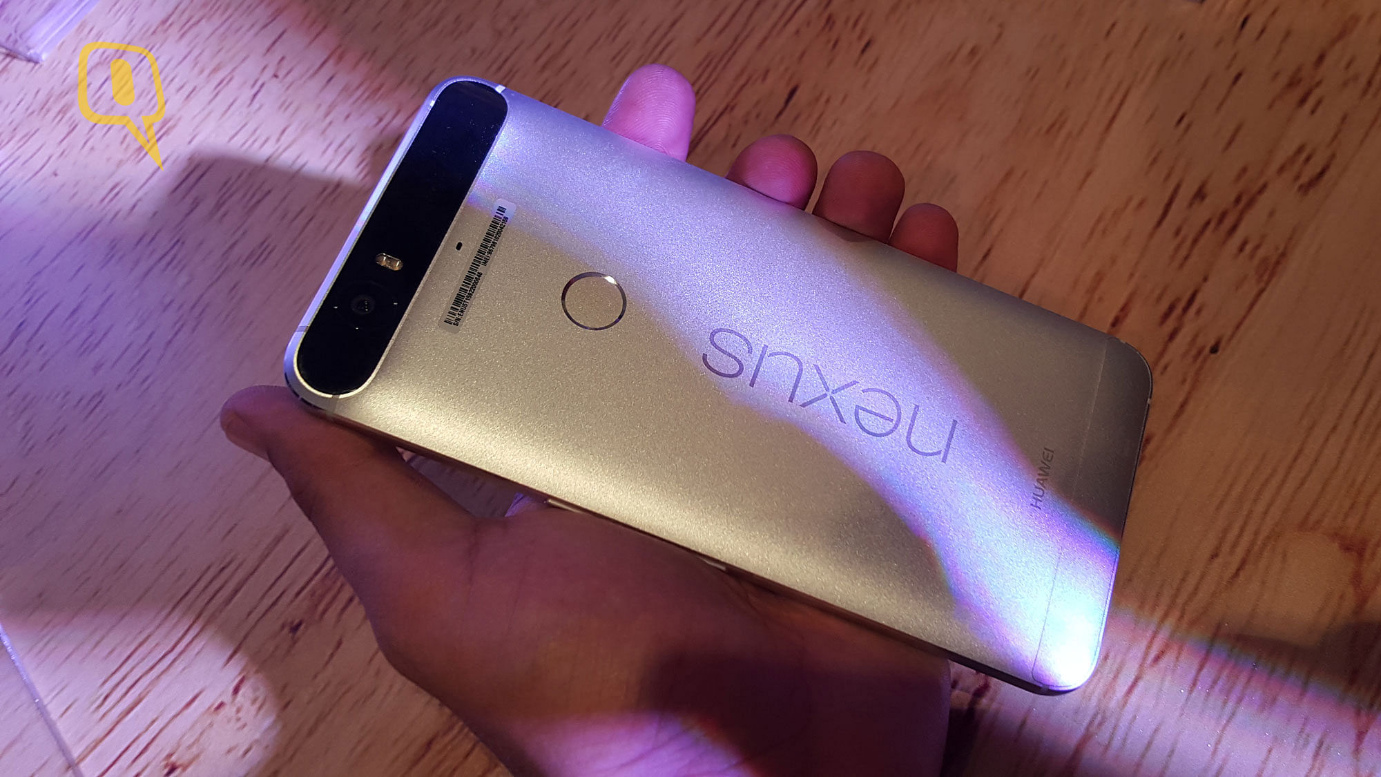 The Huawei Google Nexus 6P. (Photo: <b>The Quint</b>)