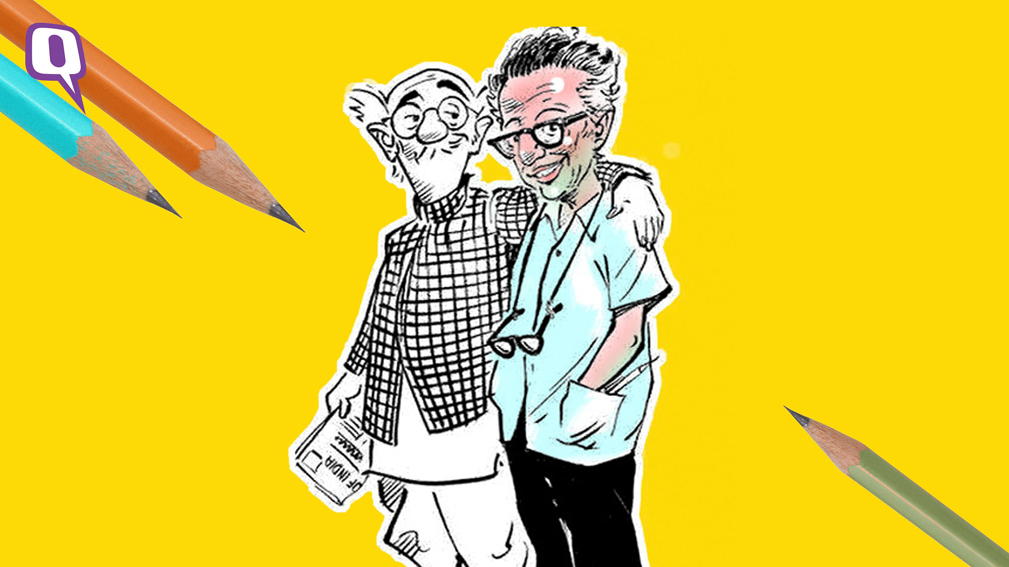 RK Laxman’s <i>Common Man</i> cartoon became immensely popular for highlighting everyday issues of the  public. 