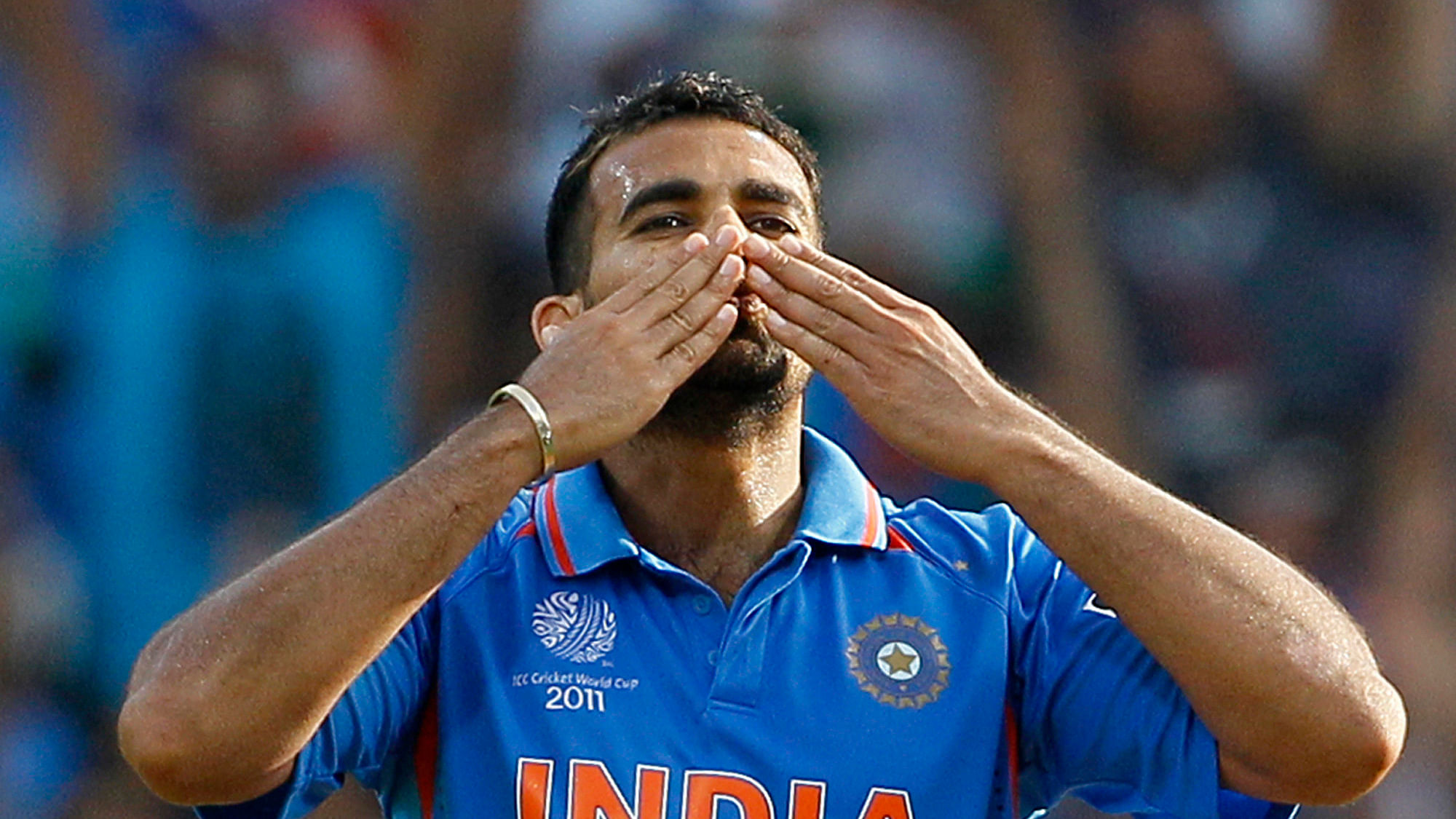 Zaheer Khan was the leading wicket-taker at the 2011 World Cup. (Photo: AP)
