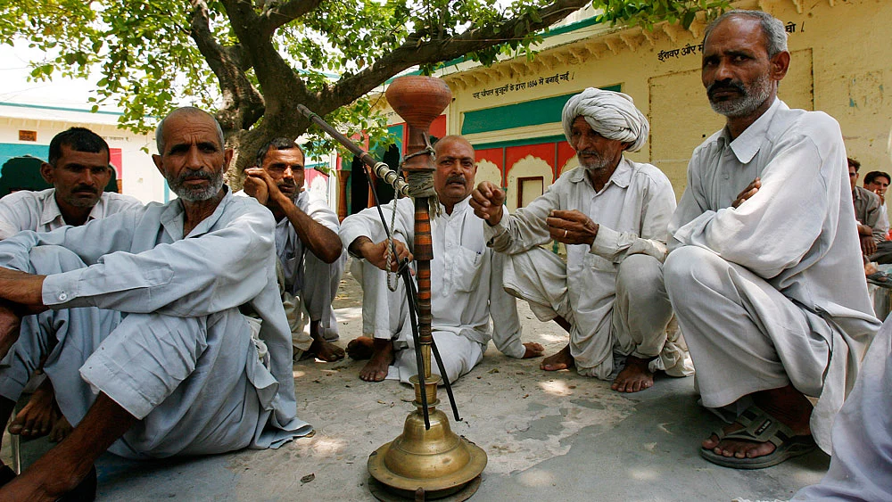 Village elders participating in a village council or panchayat meet. (File Photo: Reuters)