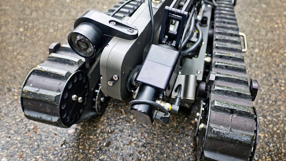 An anti-terror robot. (Photo: iStockphoto)