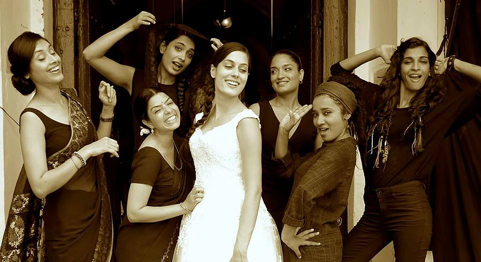 A still from <i>Angry Indian Goddesses</i>