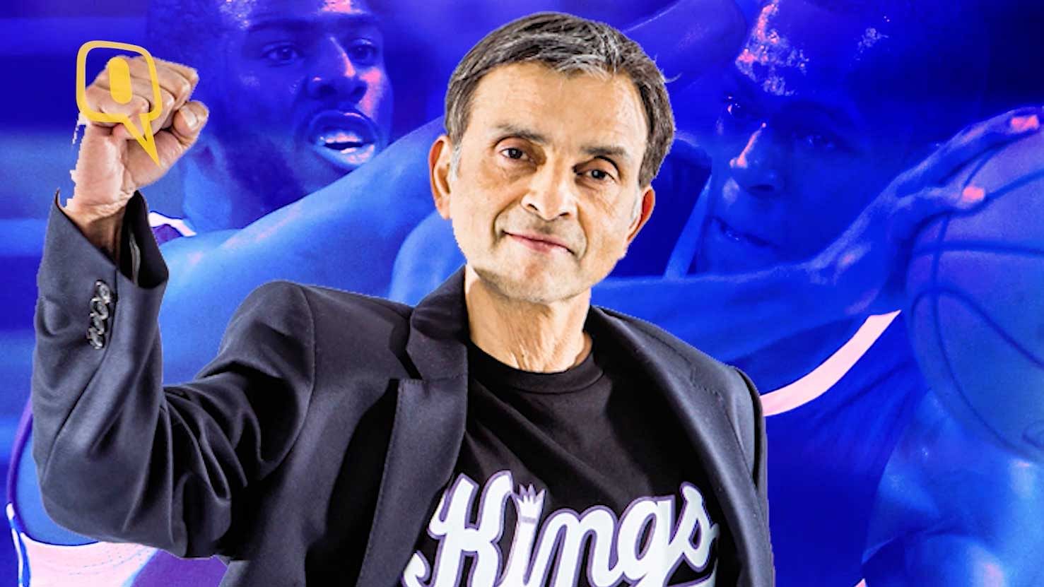 Vivek Ranadive owns majority shares in NBA team Sacramento Kings.