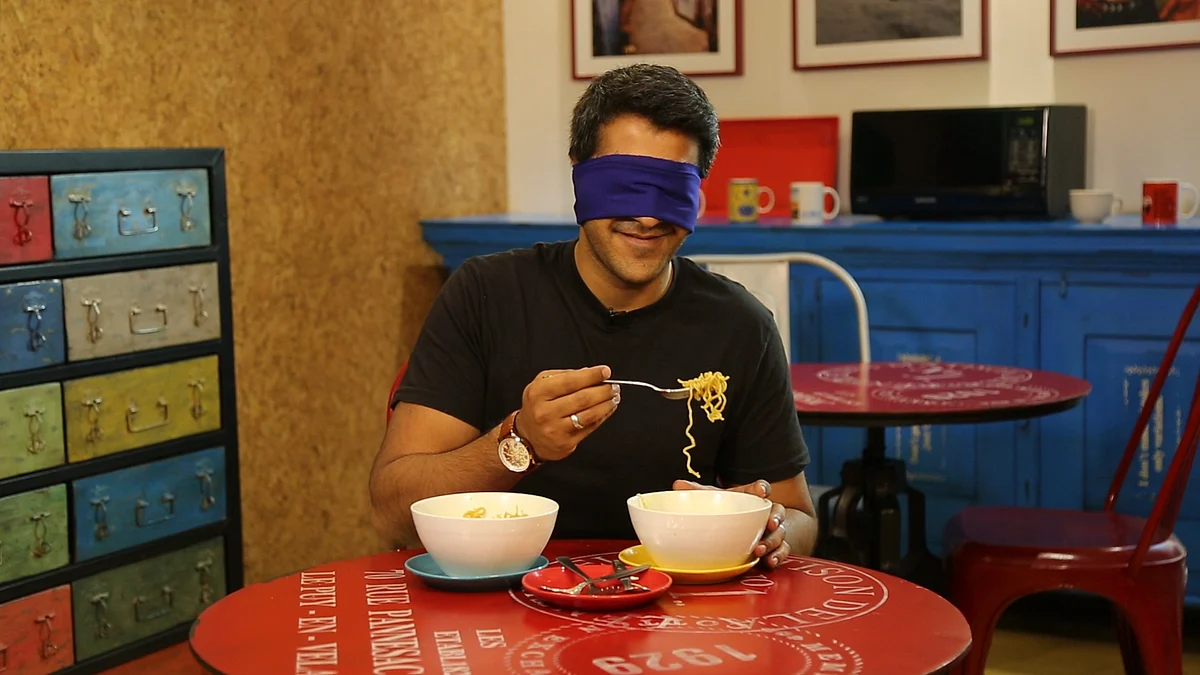 A few respondents identified Maggi as soon as they took the first bite. (Photo: Screengrab from the video)