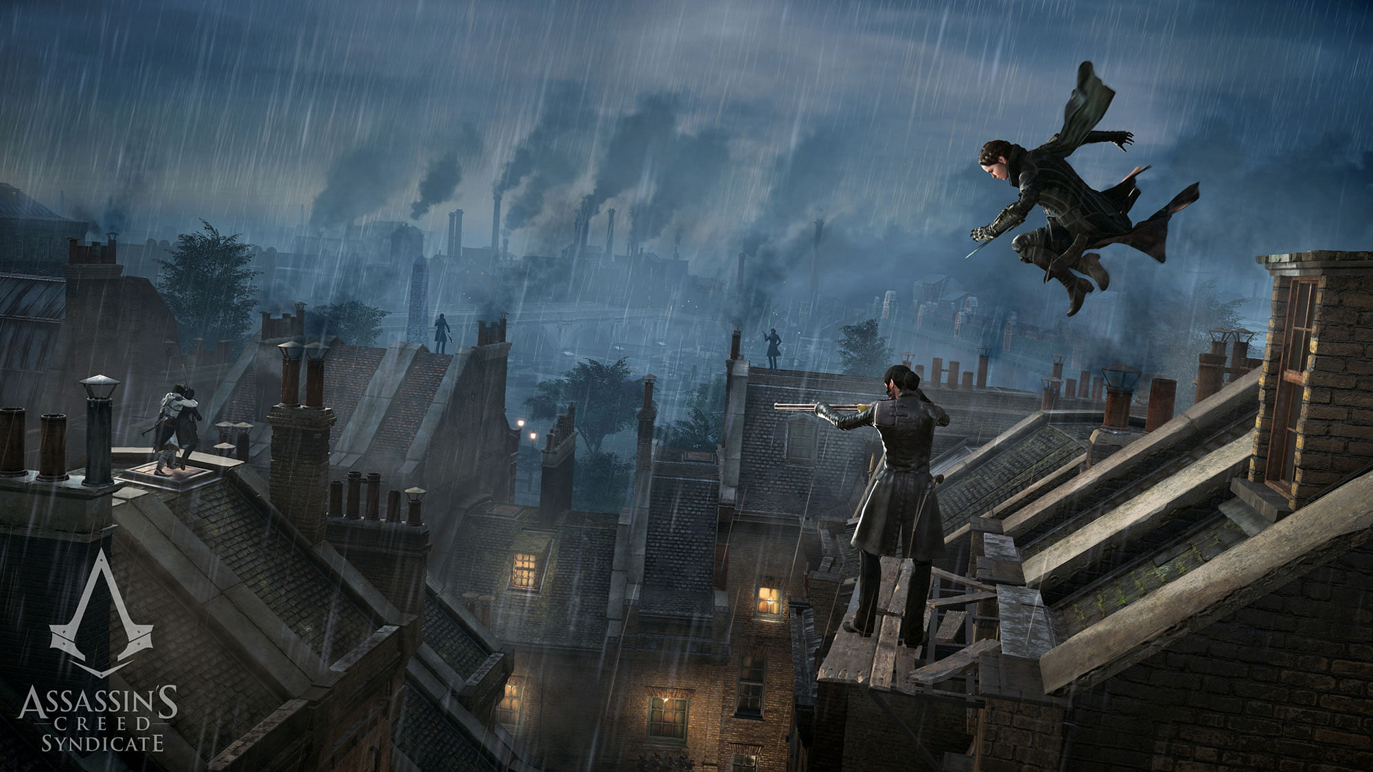 Assassin's Creed Syndicate - The Steampunk Assassins Epic Combat, Templar  Kills & Free Roam Chaos 