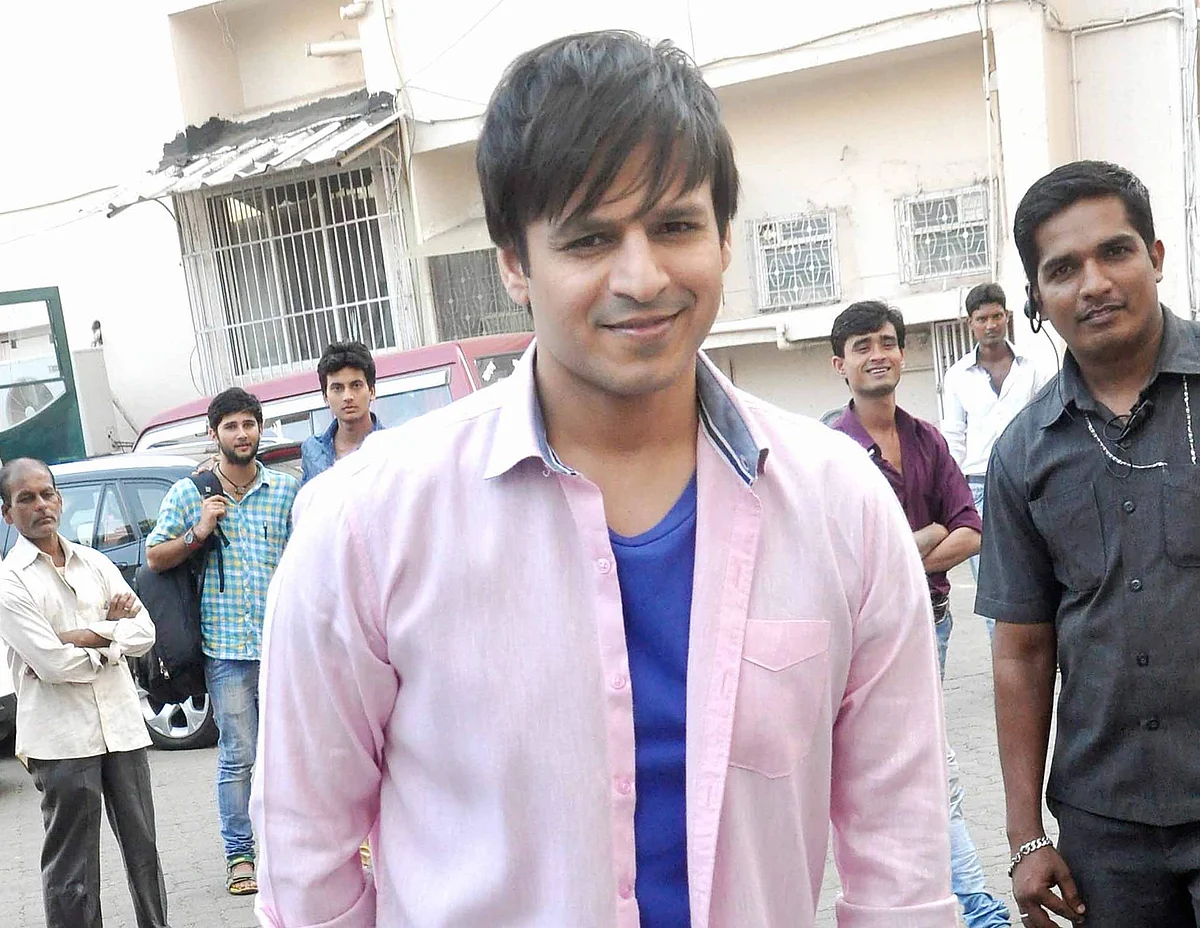 Vivek Oberoi shooting for <i>Great Grand Masti </i>(Photo: Yogen Shah)