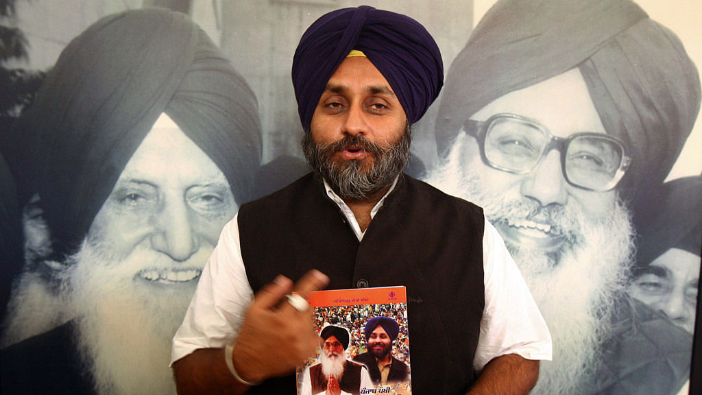 File picture of Deputy Chief Minister of Punjab, Sukhbir Singh Badal. (Photo: Reuters)