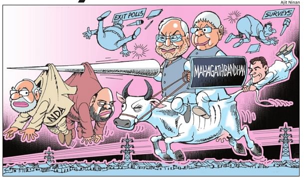 These political cartoons made the Bihar election results way more enjoyable.
