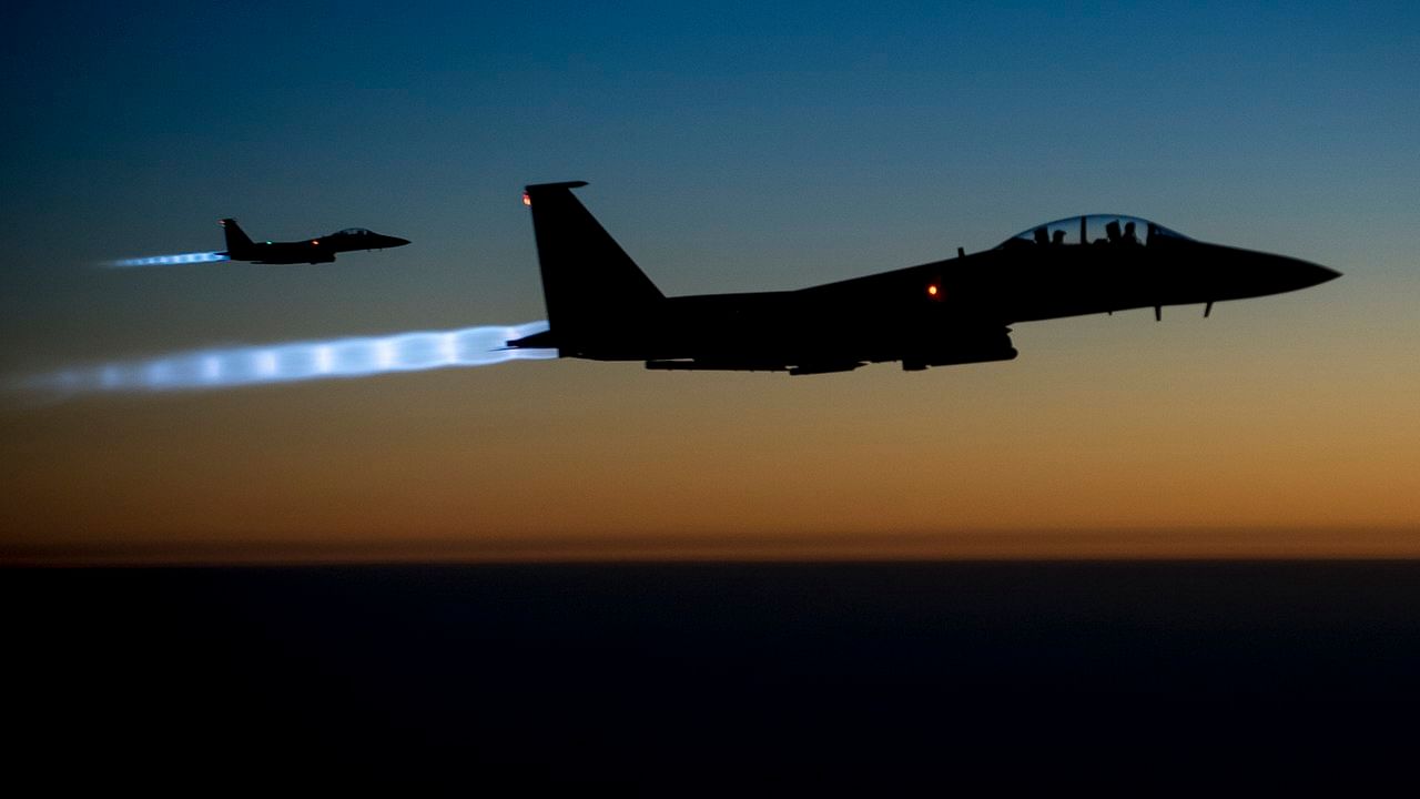 File photo of the F-15E Strike Eagles. (Photo: Reuters)
