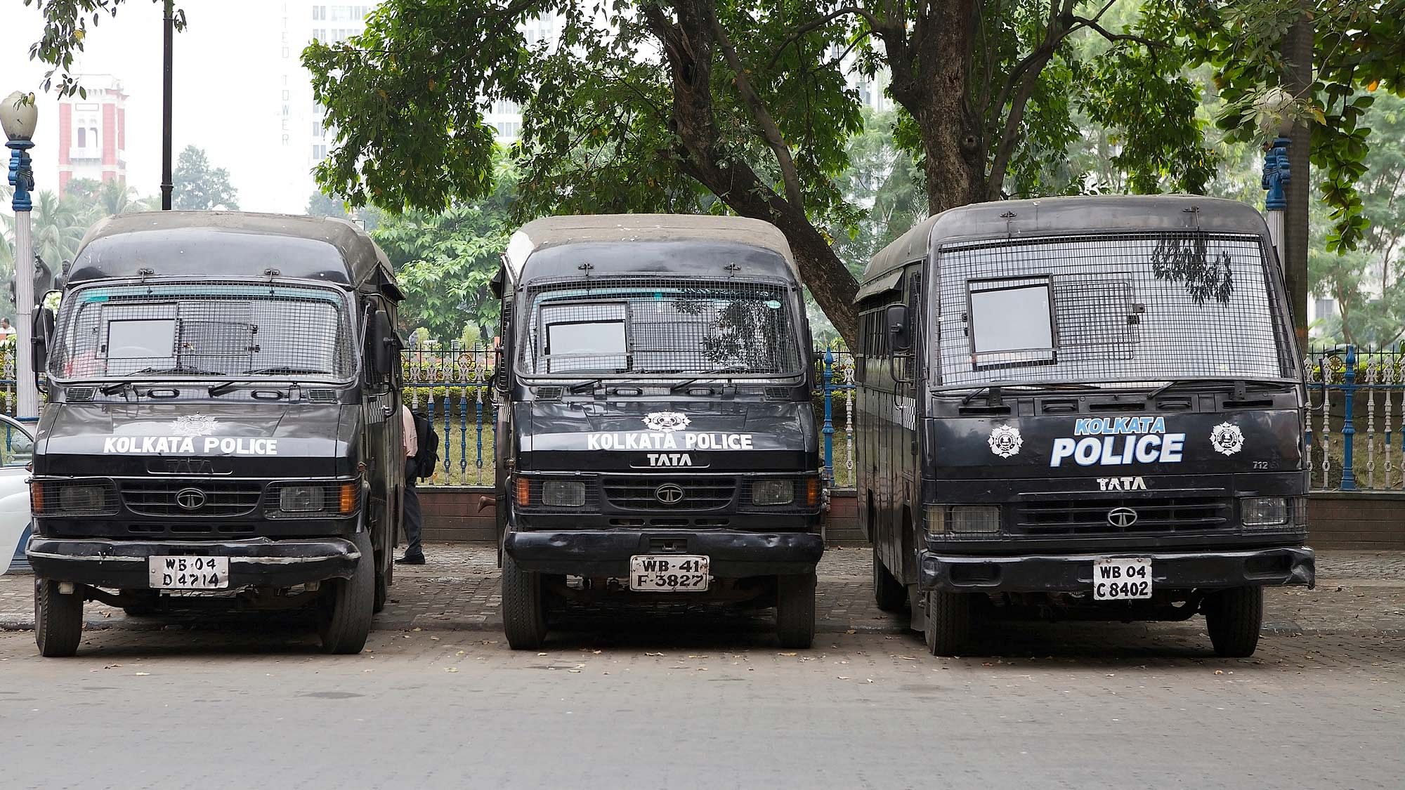 Kolkata police van. (Photo: iStock)