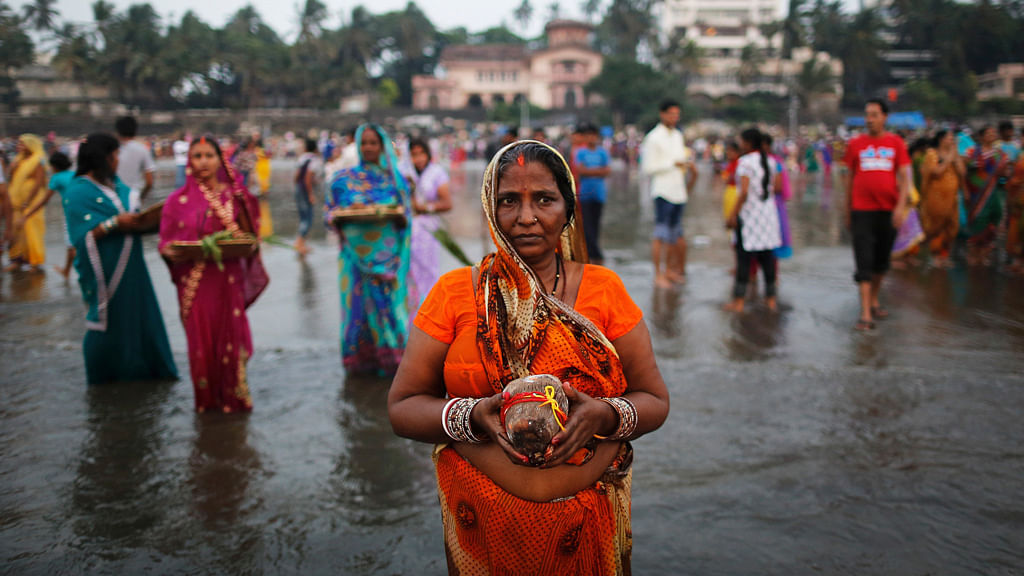 Rivers of light, people, flowers and fruits – Bihar is a sight to behold during the four days of Chhath Puja.
