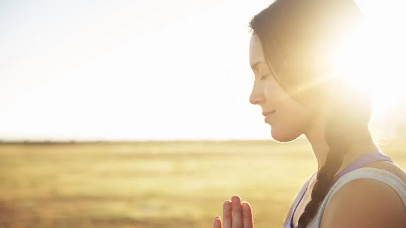 Take a deep, beautiful breath more often. Meditation can help you deal with all the bulls**t in your life. (Photo: iStockphoto)