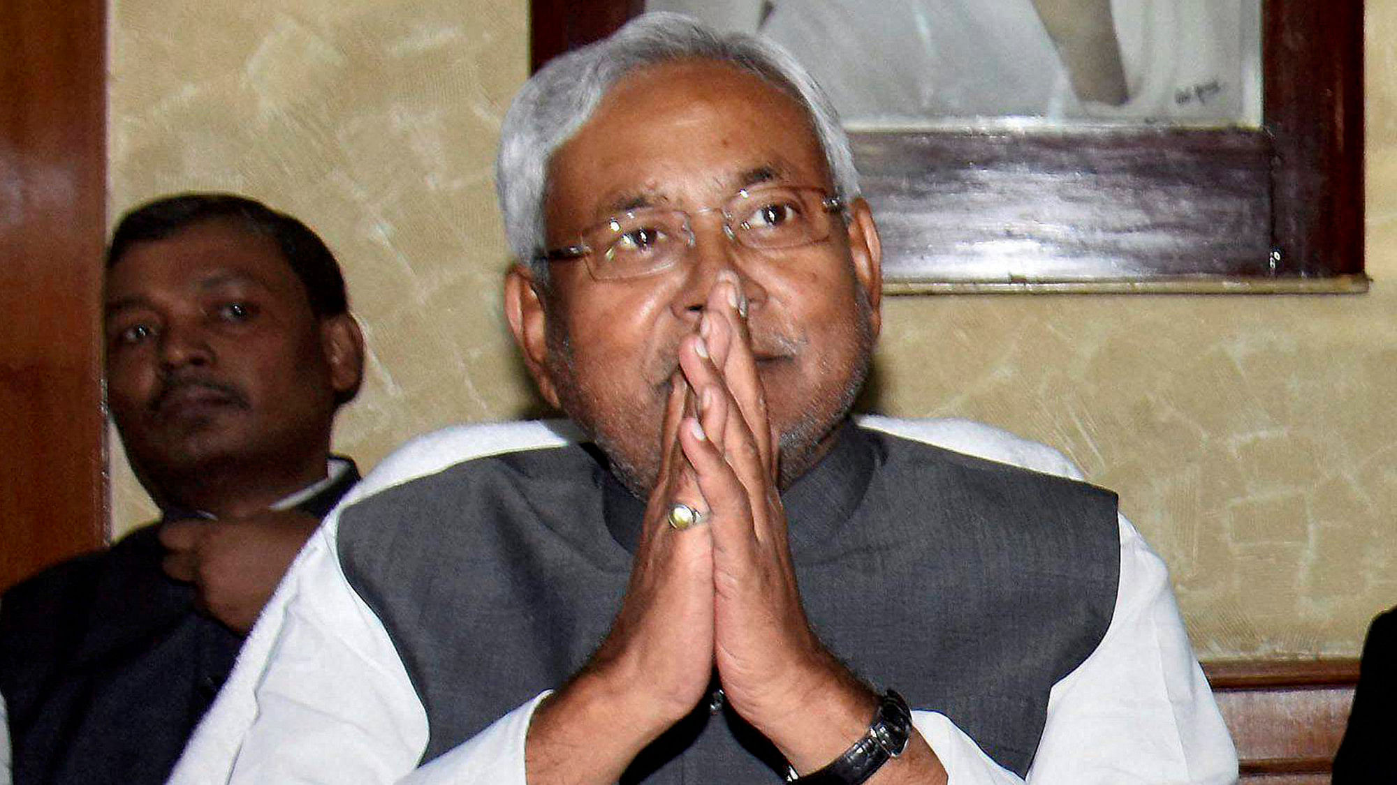 Bihar Chief Minister Nitish Kumar during a meeting on Law &amp; Order at the Secretariat in Patna, on Saturday. (Photo: PTI)