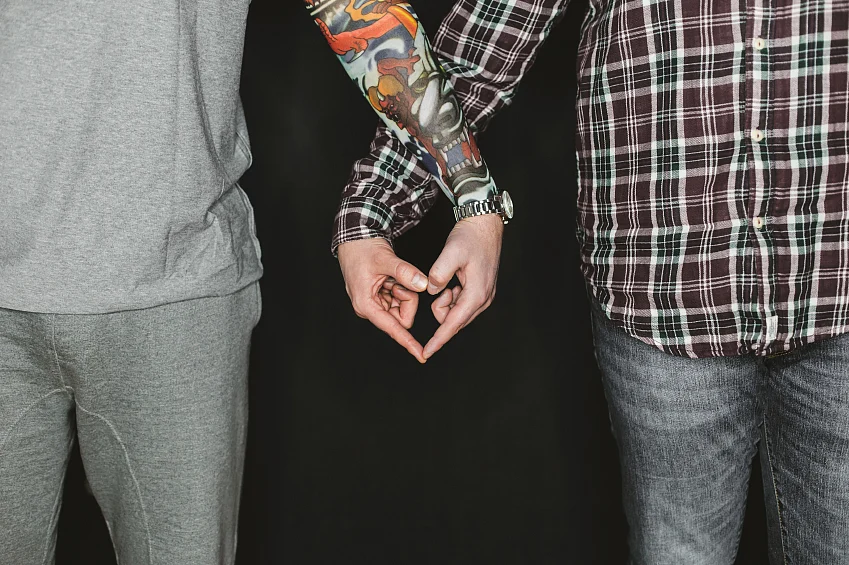 When two men fall in love, that’s all that it is- two men falling in love (Photo: iStock)