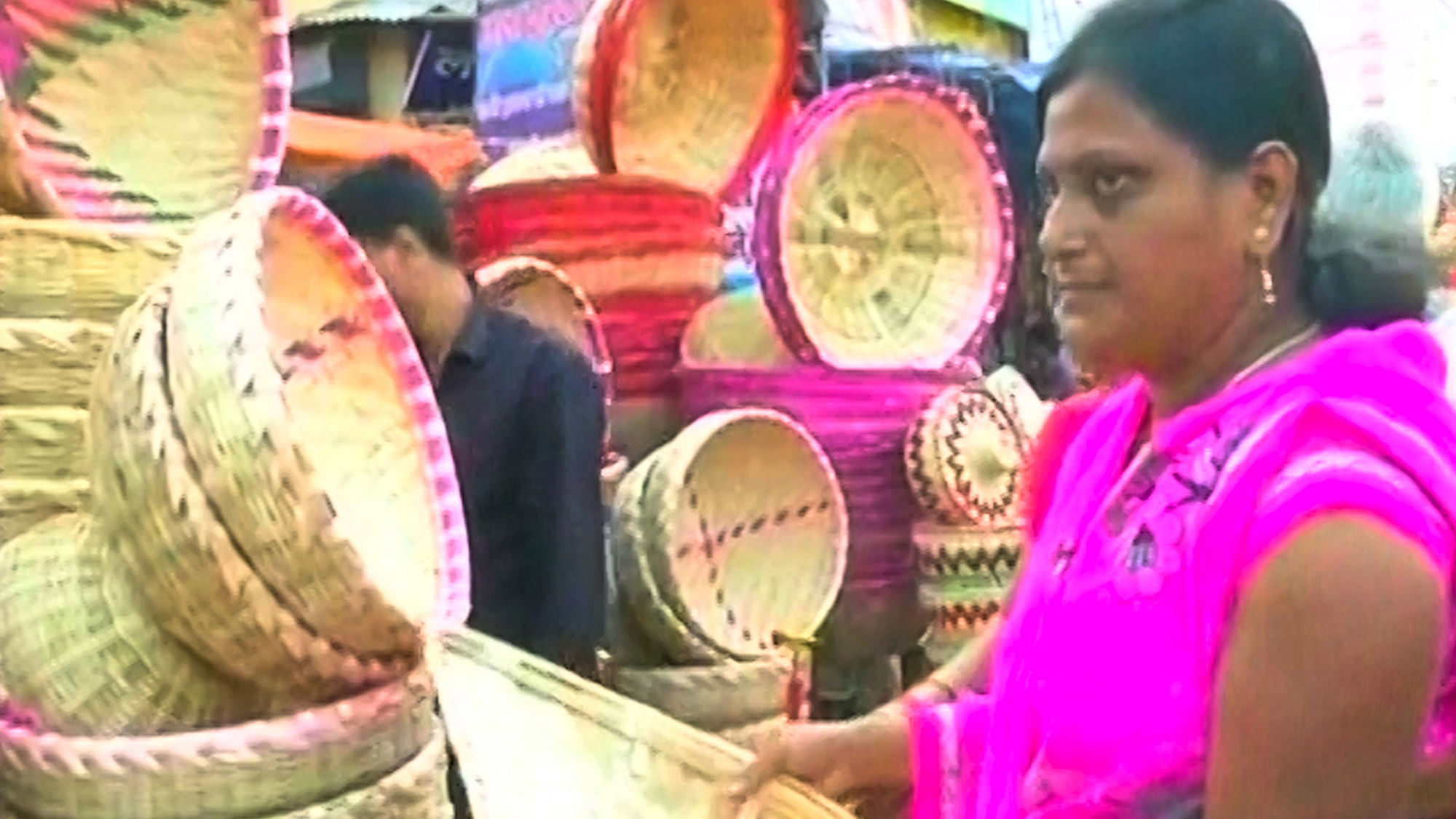 People across states celebrate Chhat Puja. (Photo: ANI screengrab)