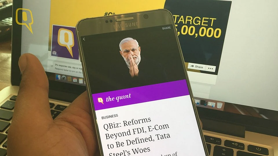 Android 6.0 coming to Galaxy Note 5 soon. (Photo: <b>The Quint</b>)