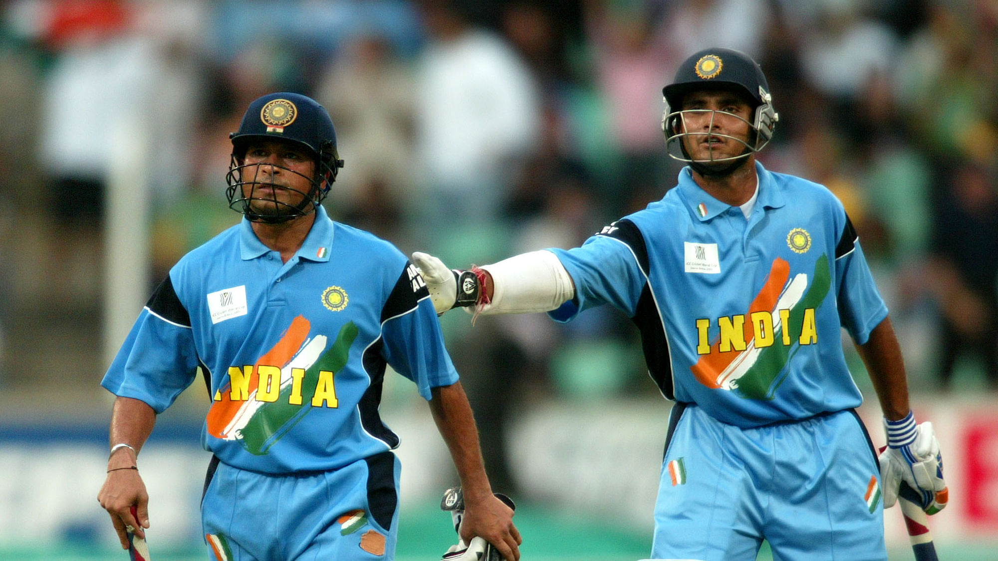Former captain Sourav Ganguly has clarified that his response about wanting India to win the World Cup, had nothing to do with teammate Sachin Tendulkar's.
